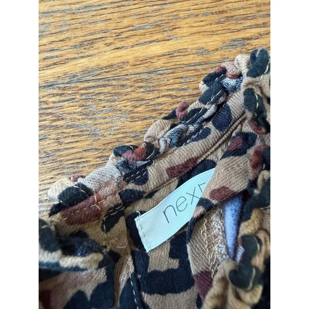 Next Girls' Leopard Print Dress Size 4-5